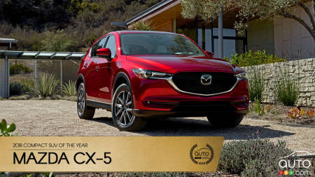 The Mazda Cx 5 Auto123 Com S 18 Compact Suv Of The Year Car News Auto123