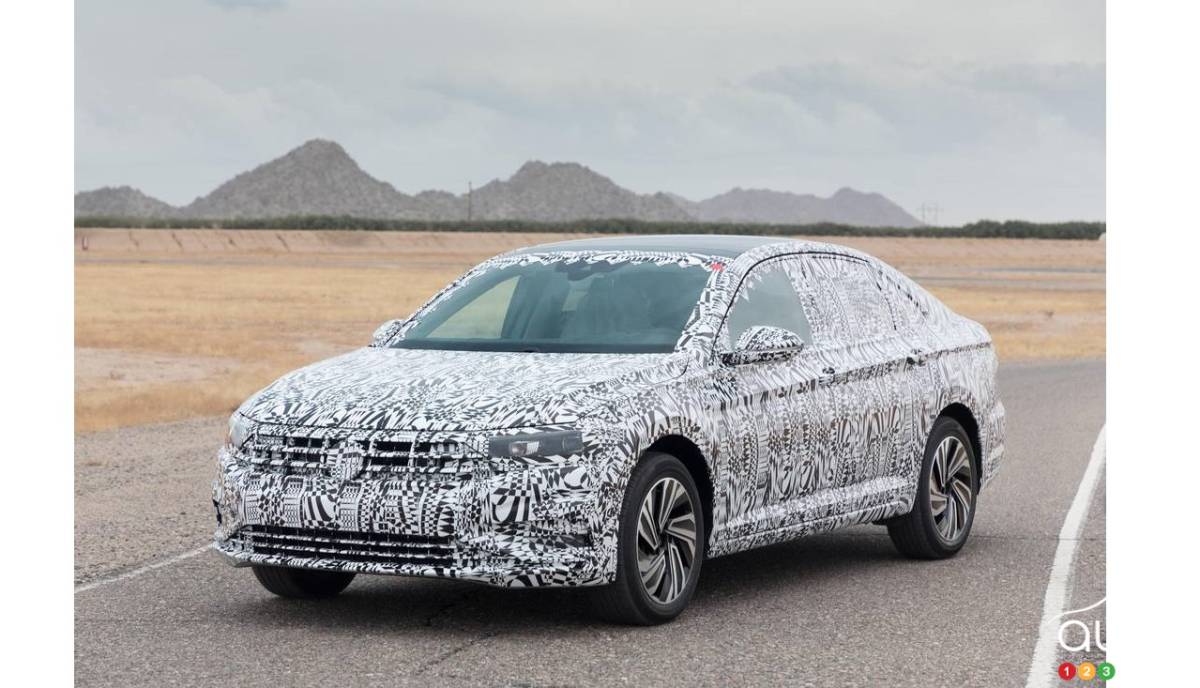 Un premier aperçu de la Volkswagen Jetta 2019