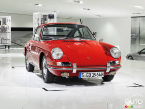 Admirez la plus vieille Porsche 911 au musée de Porsche