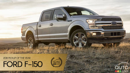 Ford F-150, Auto123.com’s Pickup of the Year