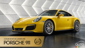 La Porsche 911, voiture sport de l’année 2018 selon Auto123.com