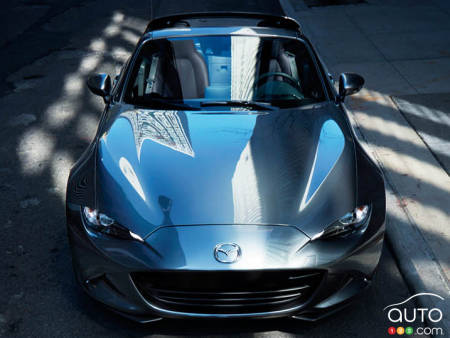 La Mazda MX-5 RF, cabriolet de l’année 2018 selon Auto123.com