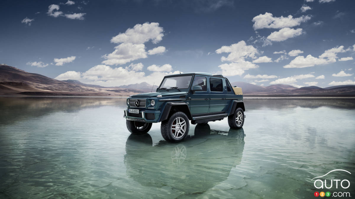 Mercedes-Maybach G 650 Landaulet, the world’s most exclusive convertible (video)