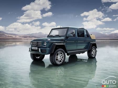 Mercedes-Maybach G 650 Landaulet, the world’s most exclusive convertible (video)