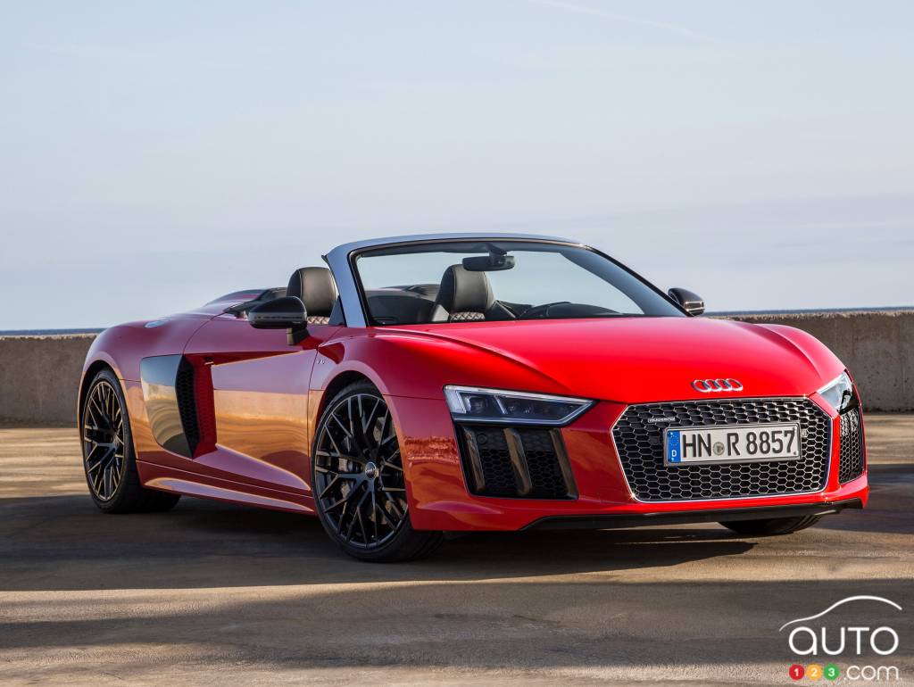 Audi R8 V10 Spyder 2017