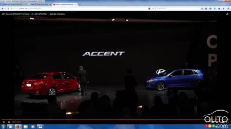 Toronto 2017 : la Hyundai Accent 2018 se dévoile sous vos yeux (vidéo)