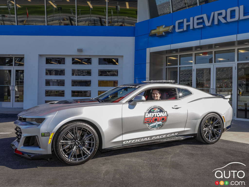 La nouvelle Chevrolet Camaro ZL1 2017 sera la voiture de sécurité du Daytona 500