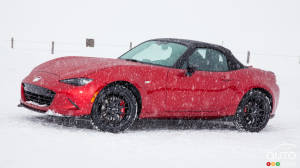 Mazda MX-5 dans la neige : l’avis de Denis Duquet