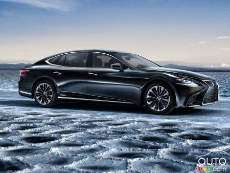Genève 2017 : la Lexus LS 500h 2018 réplique à la Porsche Panamera hybride