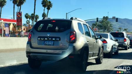 A French SUV in America? Renault Duster spotted on California streets