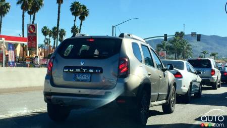 Un VUS français en Californie? Nous avons croisé un Renault Duster!