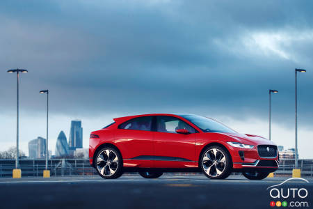Follow Jaguar’s first electric car in the streets of London