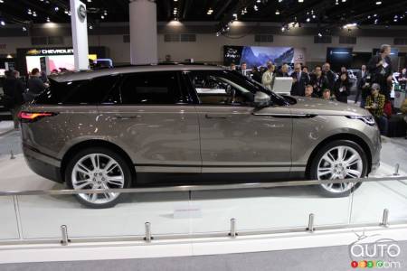 Vancouver 2017 : le Range Rover Velar parmi les grandes premières