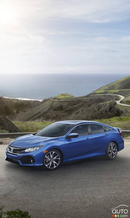 New 2017 Honda Civic Si Introduced in Sedan, Coupe Formats