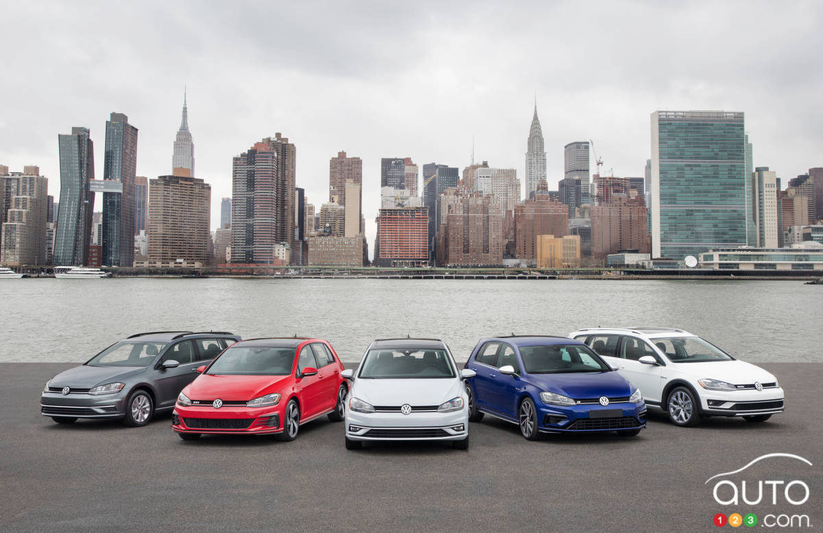 New York 2017: A 2018 Volkswagen Golf Family Get-Together
