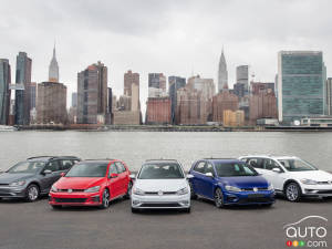 New York 2017: A 2018 Volkswagen Golf Family Get-Together