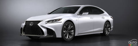 New York 2017: Lexus LS 500 F SPORT Makes World Debut