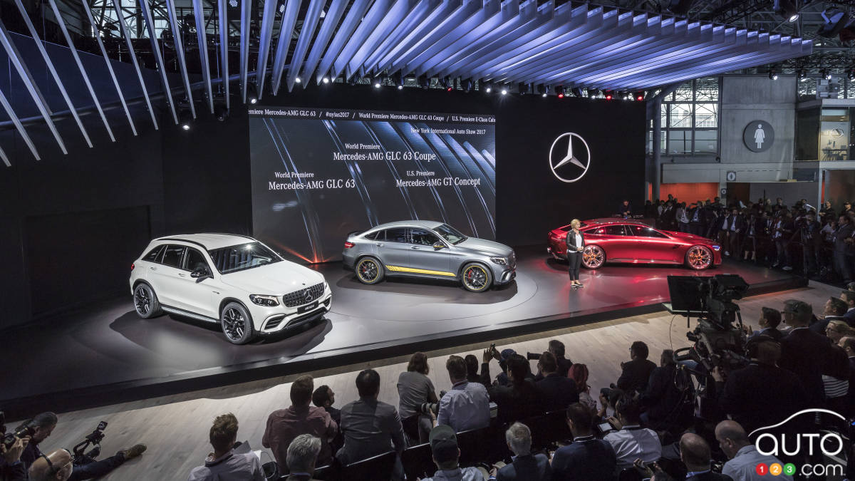 New York 2017 : Mercedes-Benz dévoile plusieurs primeurs