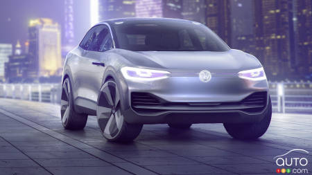 Shanghai 2017: Volkswagen Unveils Electric Crossover Concept