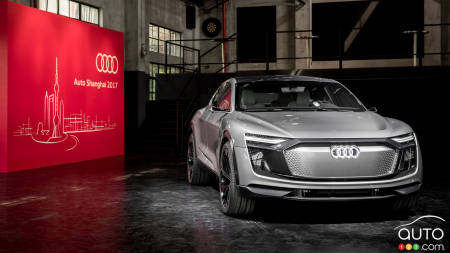 Shanghai 2017 : Audi poursuit la thématique électrique de VW