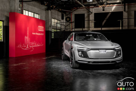 Shanghai 2017 : Audi poursuit la thématique électrique de VW