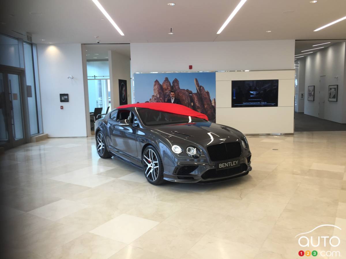 2018 Bentley Continental SuperSports makes Canadian debut at Decarie Motors