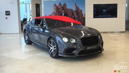 2018 Bentley Continental SuperSports makes Canadian debut at Decarie Motors