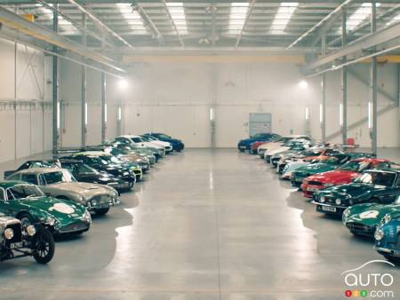 28 Aston Martin valant 115 millions $ s’amusent dans la future usine!