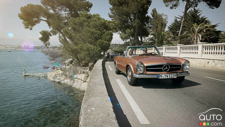 Europe in a Classic Mercedes SL: Sound Good to You?