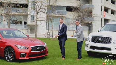 INFINITI réalise un as en s'associant à Tennis Canada