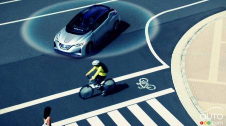 Au tour de Nissan de présenter sa vision des routes et des autos du futur