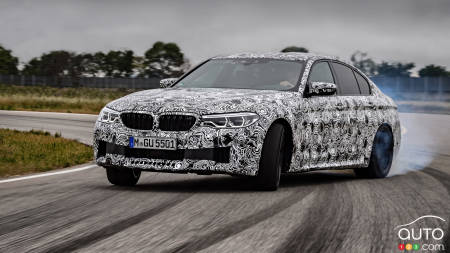 La nouvelle BMW M5 2018 s’en vient; voici un aperçu