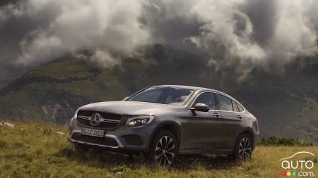 Follow the Mercedes-Benz GLC Coupe Through the Alps and Transylvania