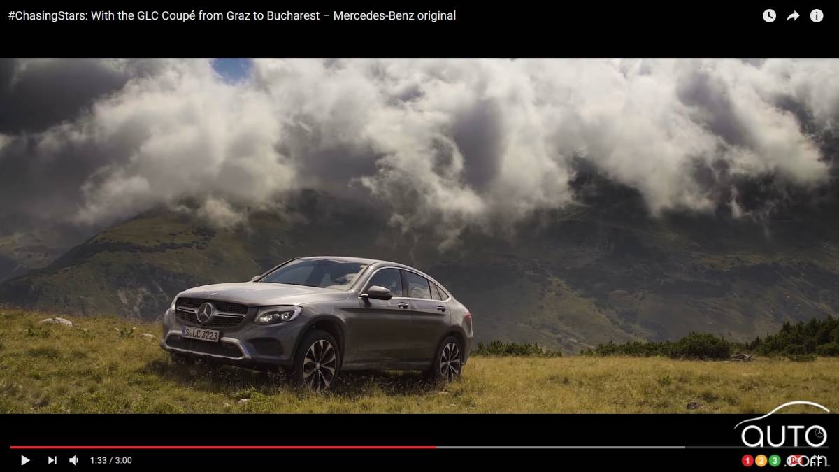 Suivez le Mercedes-Benz GLC Coupé au cœur des Alpes et de la Transylvanie