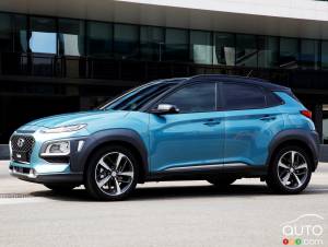 Le Hyundai Kona arrivera chez nous tôt en 2018; une version électrique suivra