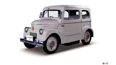 Avant la Nissan LEAF, il y a eu la voiture électrique Tama de 1947