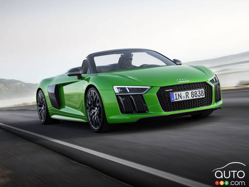 Audi R8 Spyder V10 plus