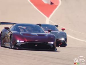Aston Martin Vulcan Owners Light up Circuit of The Americas