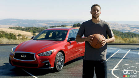 INFINITI fait équipe avec la star de la NBA Steph Curry