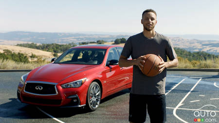 INFINITI fait équipe avec la star de la NBA Steph Curry