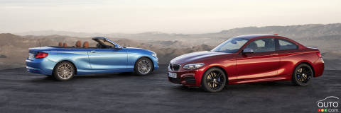 Close-Up of the New 2018 BMW 2 Series Coupe and Cabriolet