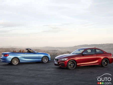 Close-Up of the New 2018 BMW 2 Series Coupe and Cabriolet