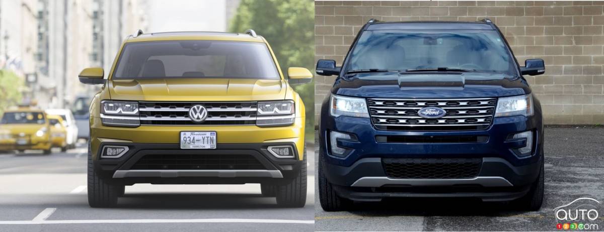 2018 Volkswagen Atlas vs 2017 Ford Explorer: What to Buy?