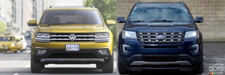 2018 Volkswagen Atlas vs 2017 Ford Explorer: What to Buy?