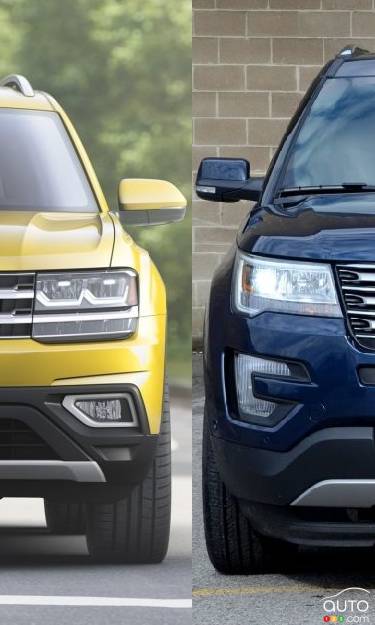 2018 Volkswagen Atlas vs 2017 Ford Explorer: What to Buy?