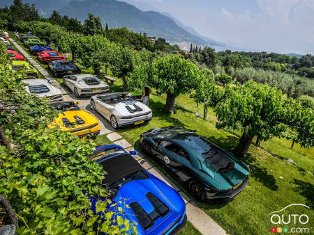 Lamborghini et sa tournée italienne 2017, un délice pour les yeux!