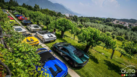 Lamborghini et sa tournée italienne 2017, un délice pour les yeux!