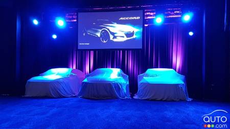 La Honda Accord 2018 se dévoile; nous sommes sur place!