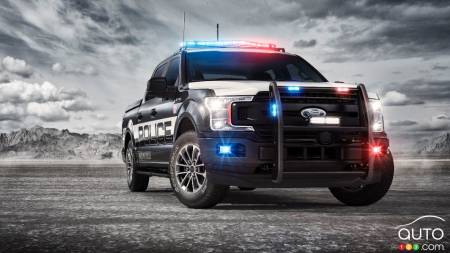 Ce Ford F-150 de police est prêt à faire régner la loi et l’ordre
