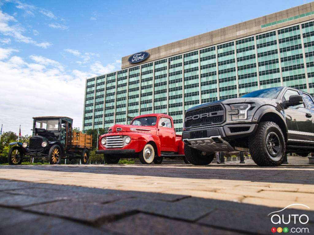 Ford TT 1917, Série F 1948 et F-150 Raptor 2017